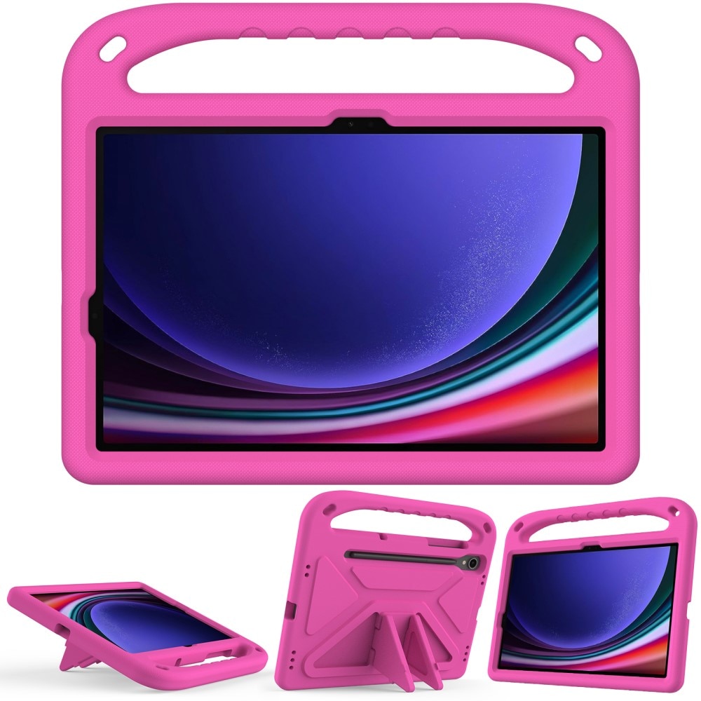 Samsung Galaxy Tab S9 EVA-hoes met handvat roze