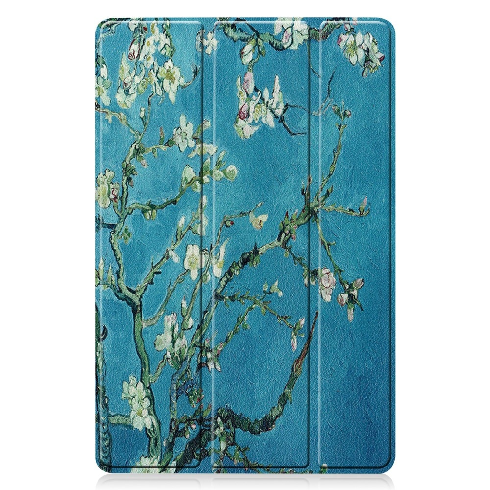 Samsung Galaxy Tab S9 FE Tri-fold Hoesje Kersenbloemen