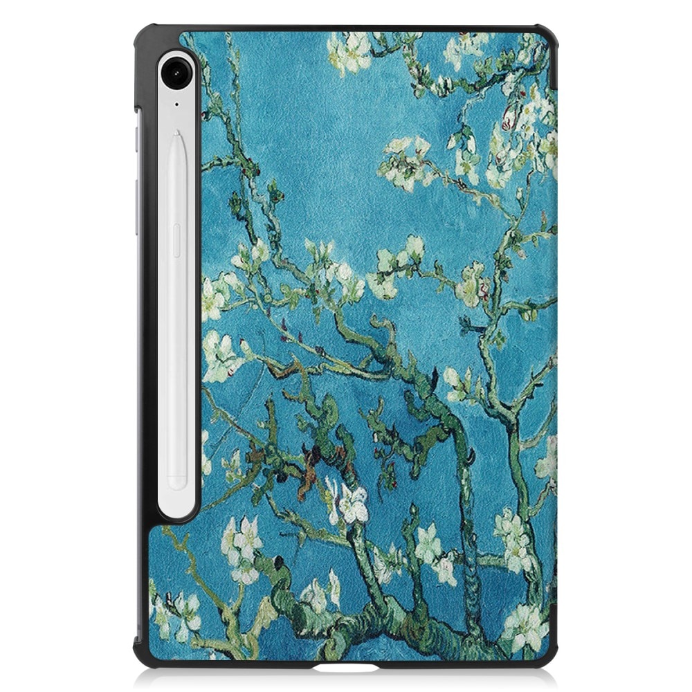 Samsung Galaxy Tab S9 FE Tri-fold Hoesje Kersenbloemen