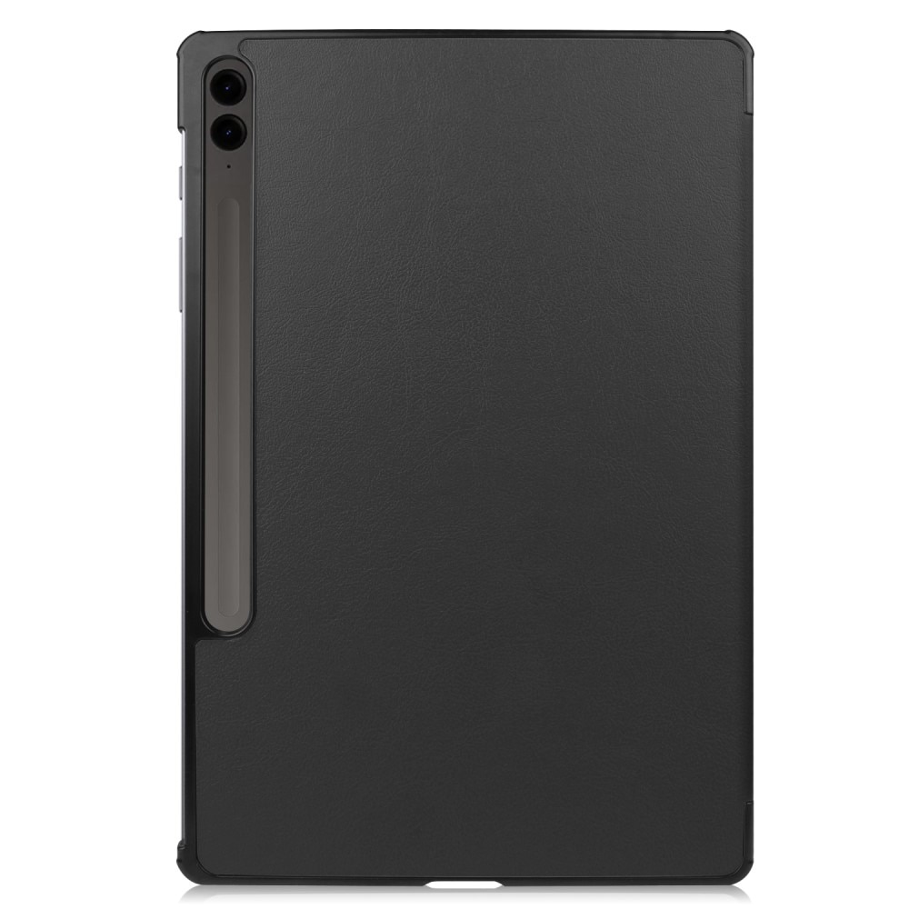 Samsung Galaxy Tab S9 FE Plus Hoesje Tri-fold zwart