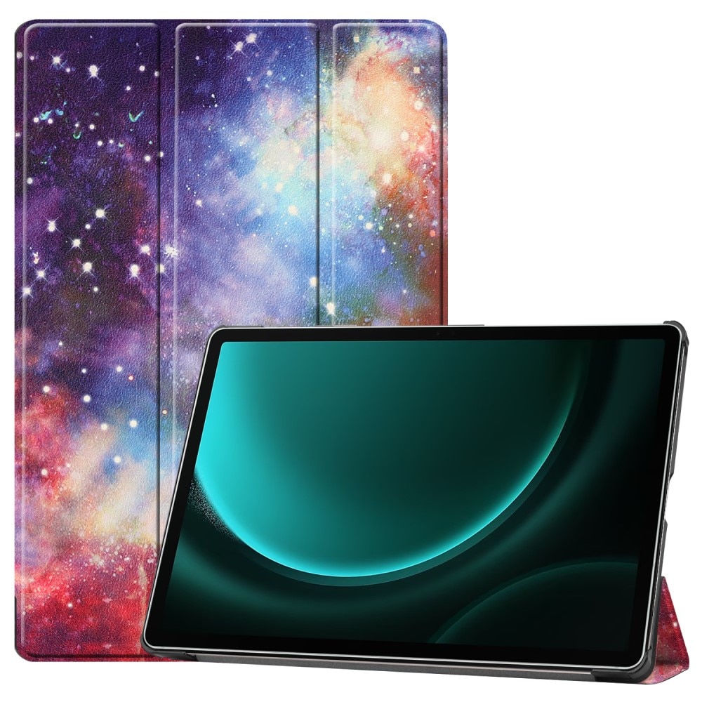 Samsung Galaxy Tab S9 FE Plus Hoesje Tri-fold ruimte