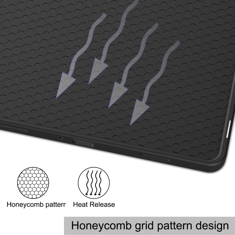 Samsung Galaxy Tab A9 Plus Tri-fold met Penhouder Zwart