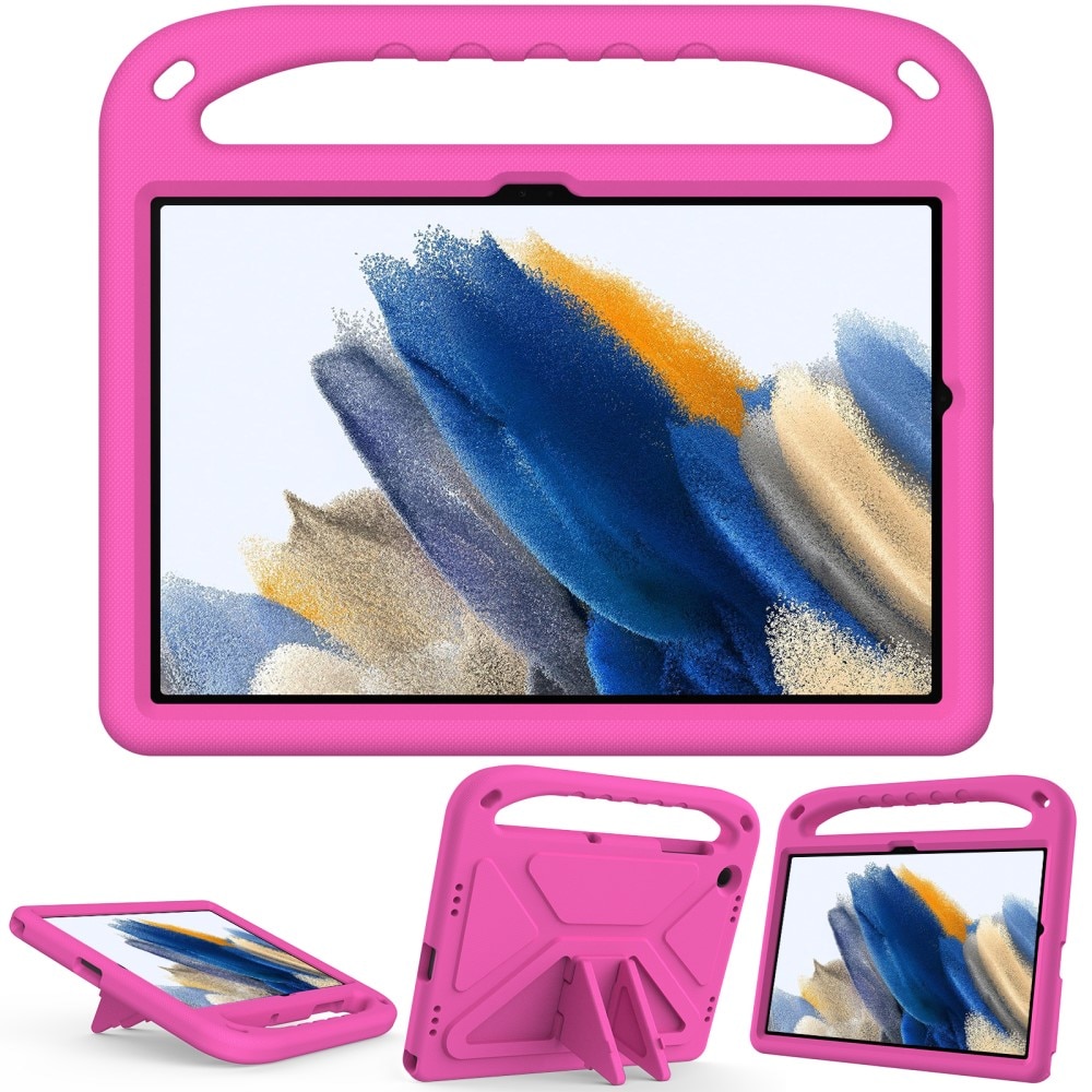 Samsung Galaxy Tab A9 Plus EVA-hoes met handvat roze