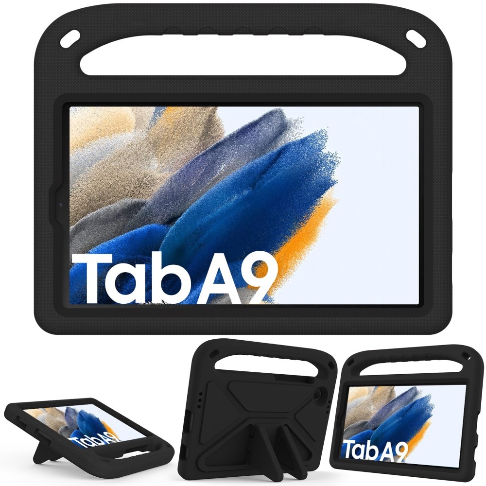 Samsung Galaxy Tab A9 EVA-hoes met handvat zwart