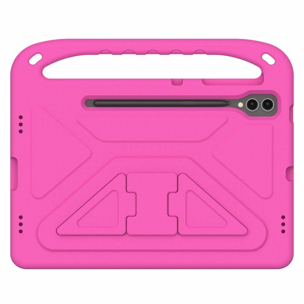 Samsung Galaxy Tab S9 FE Plus EVA-hoes met handvat roze