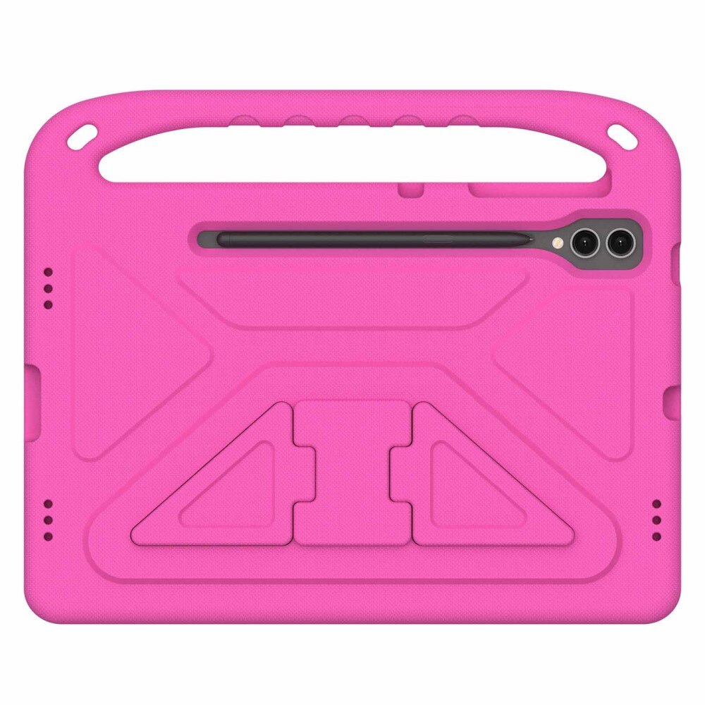 Samsung Galaxy Tab S9 FE Plus EVA-hoes met handvat Roze