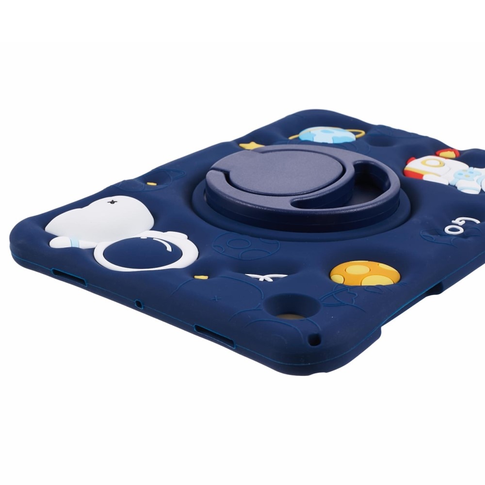 Samsung Galaxy Tab A8 Hoesje Astronaut met Stand en schouderband blauw