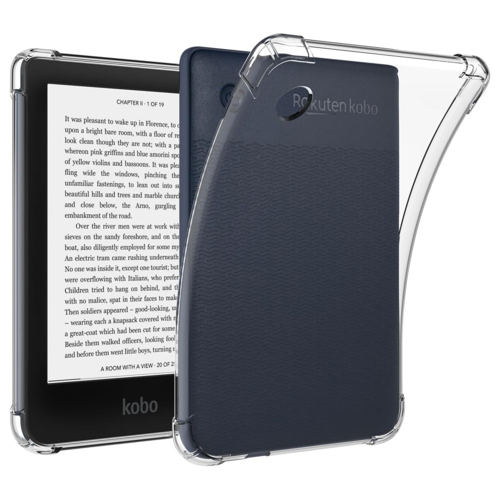 Kobo Clara 2E Backcover hoesje transparant