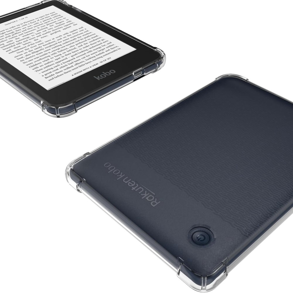 Kobo Clara 2E Backcover hoesje transparant