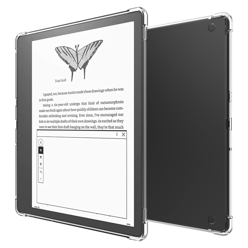 Amazon Kindle Scribe Backcover hoesje transparant