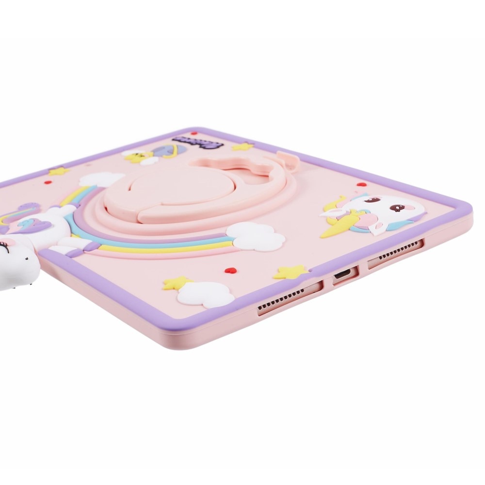 iPad 10.2 7th Gen (2019) Hoesje Eenhoorn met Stand roze