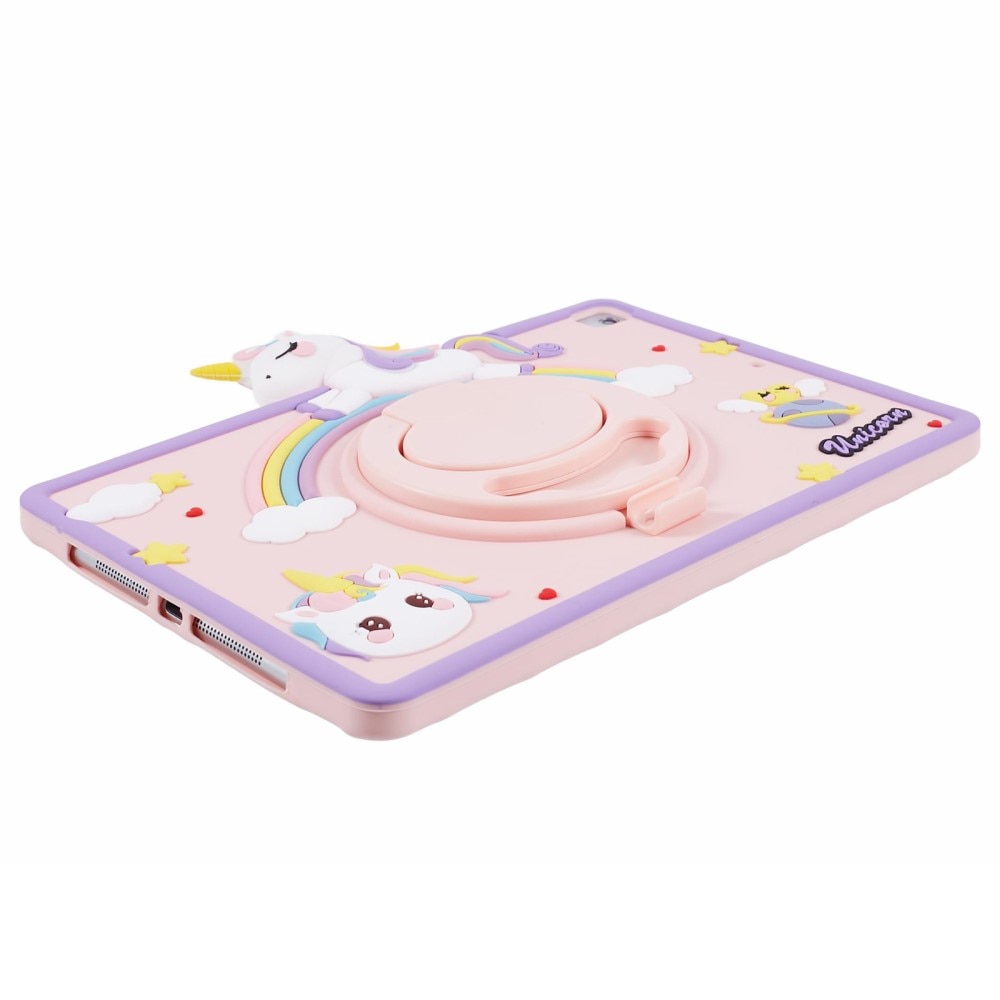 iPad 9.7 6th Gen (2018) Hoesje Eenhoorn met Stand roze
