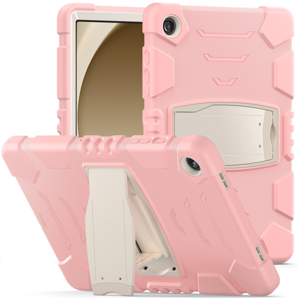 Samsung Galaxy Tab A9 Plus Schokbestendige Hybridcase Kickstand roze