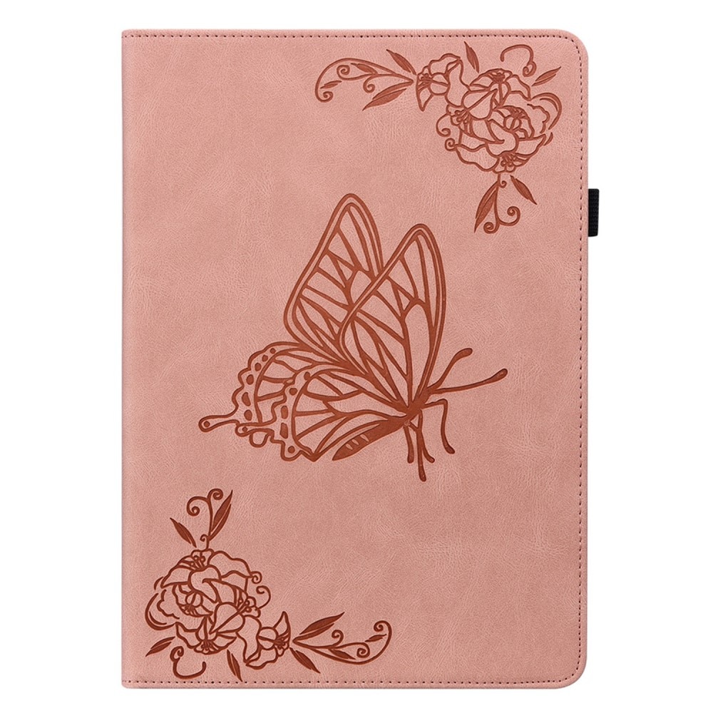 Lenovo Tab M11 Leren vlinderhoesje roze