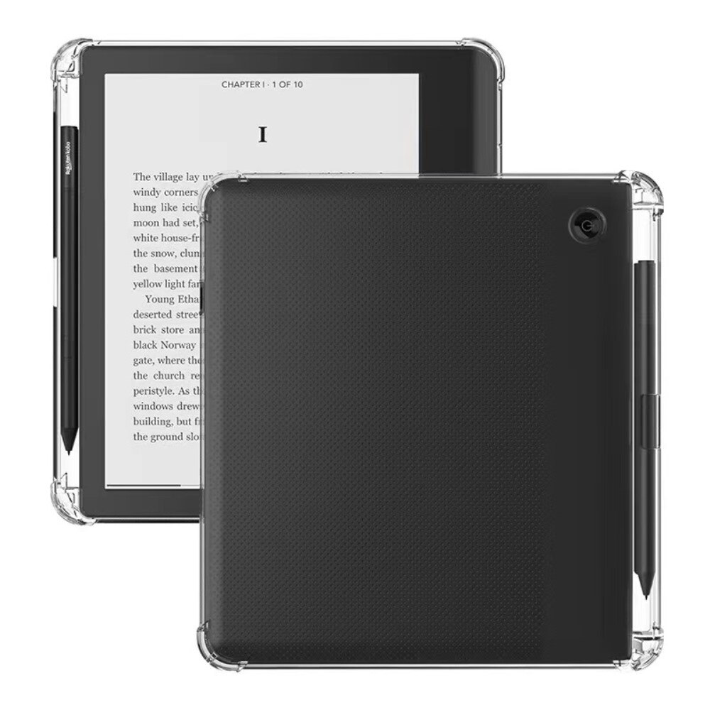 Kobo Sage Backcover hoesje met Penhouder transparant