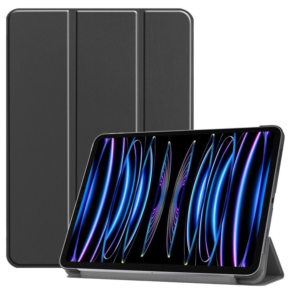 iPad Pro 11 5th Gen (2024) Hoesje Tri-fold zwart