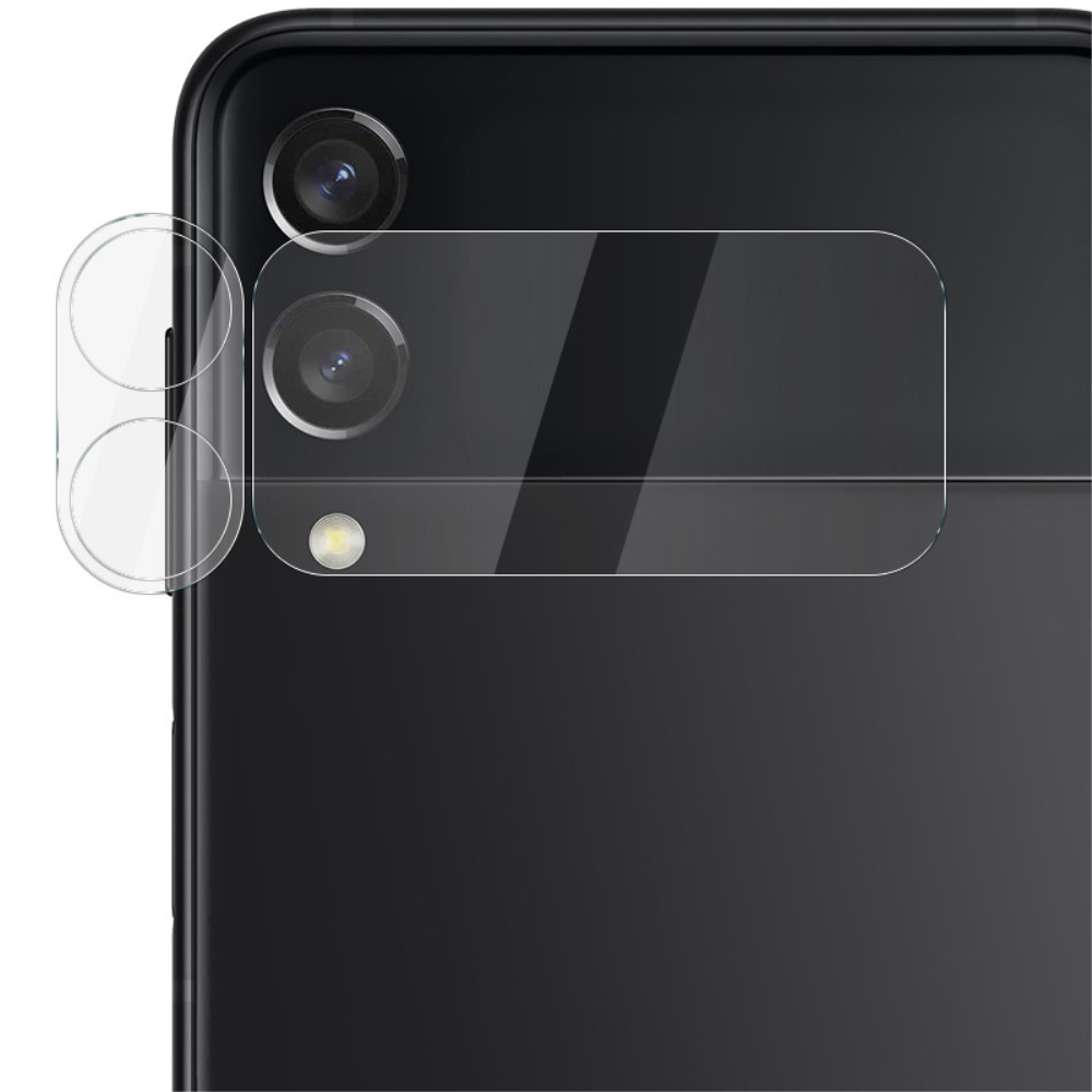 Gehard Glas Camera Protector + Screenprotector Voorkant Samsung Galaxy Z Flip 4