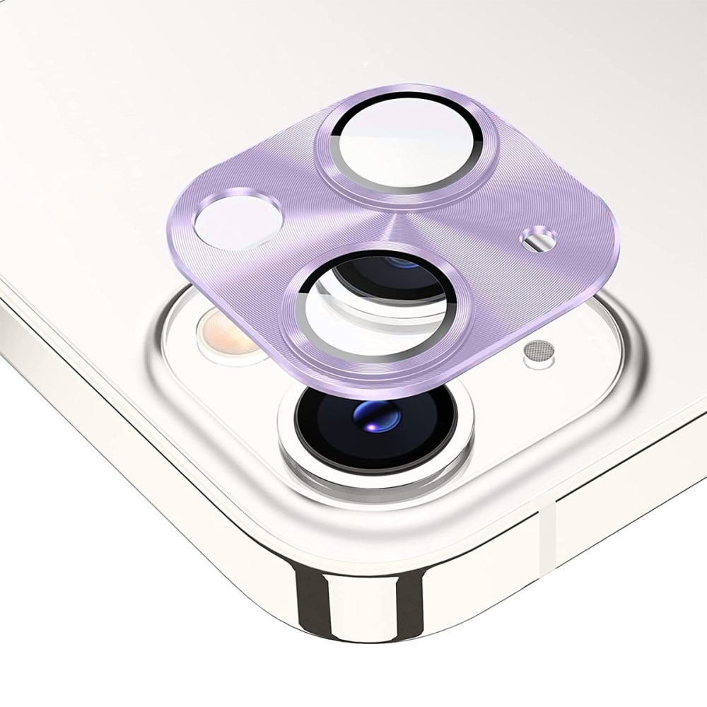 Hat Prince Screenprotector en Camera Protector iPhone 14/14 Plus Paars