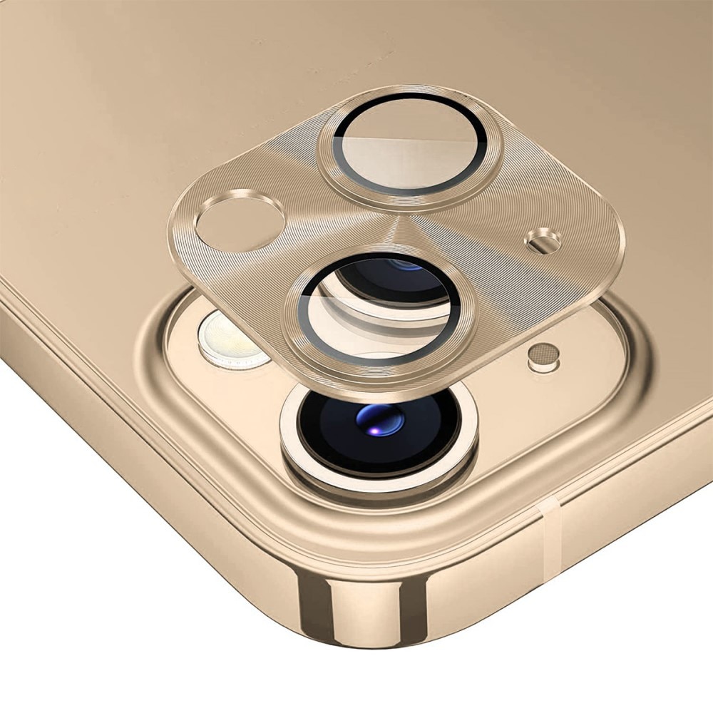 Gehard Glas Camera Protector Aluminium iPhone 14/14 Plus Goud