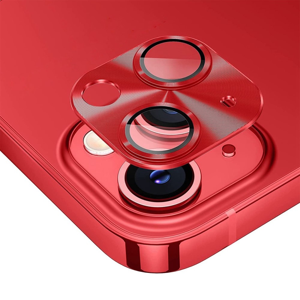 Gehard Glas Camera Protector Aluminium iPhone 14/14 Plus Rood
