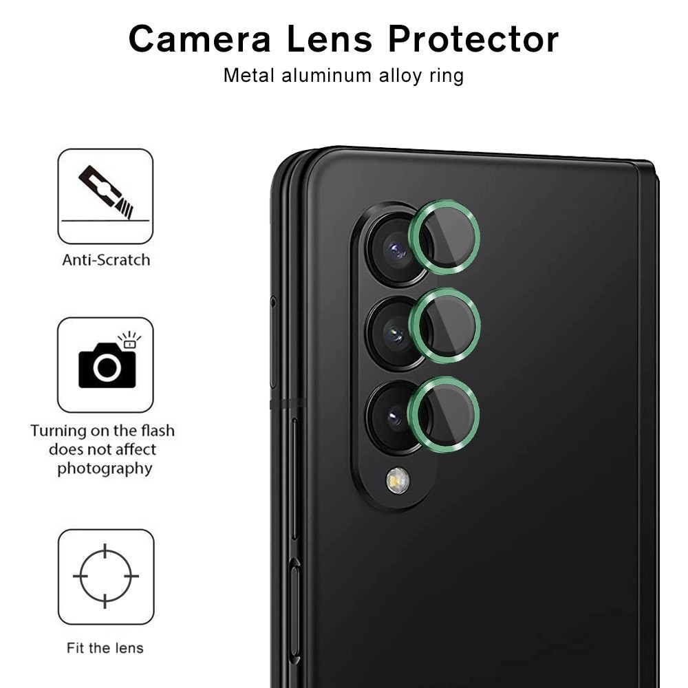 Gehard Glas Camera Protector Aluminium Samsung Galaxy Z Fold 4 Groen