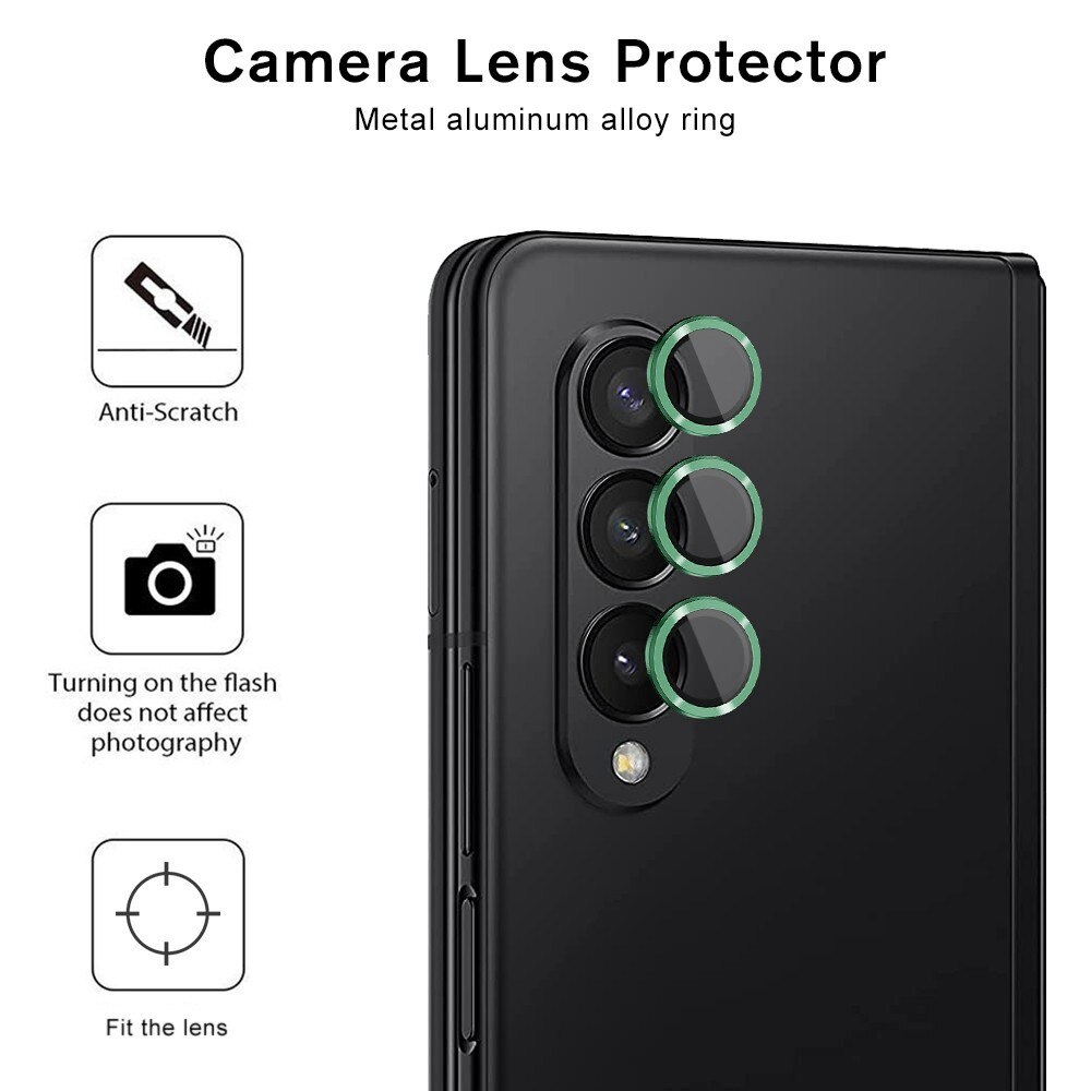 Gehard Glas Camera Protector Aluminium Samsung Galaxy Z Fold 4 Zwart