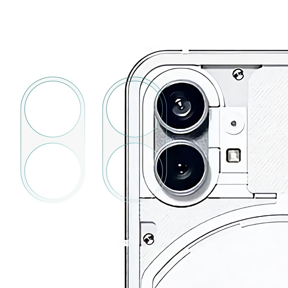 Nothing Phone 1 Gehard Glas Camera Protector (2-pack)