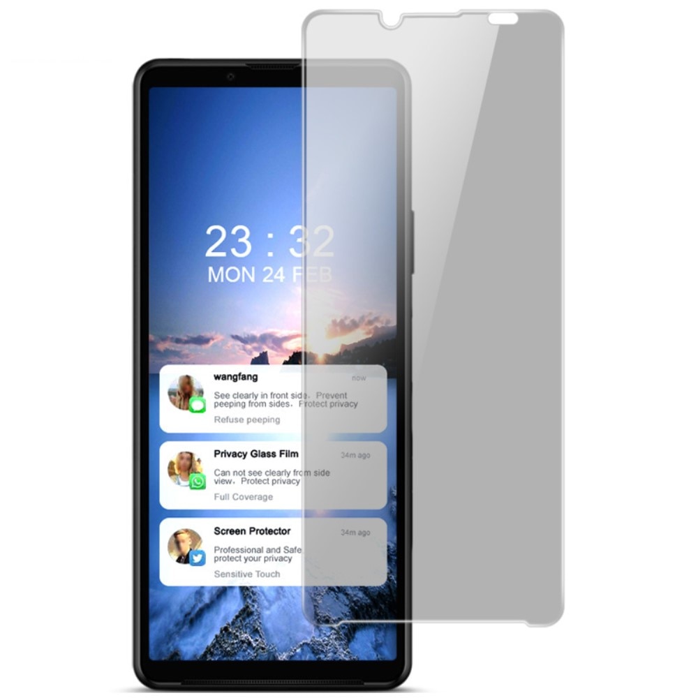 Sony Xperia 10 IV Full-cover Privacy Screenprotector
