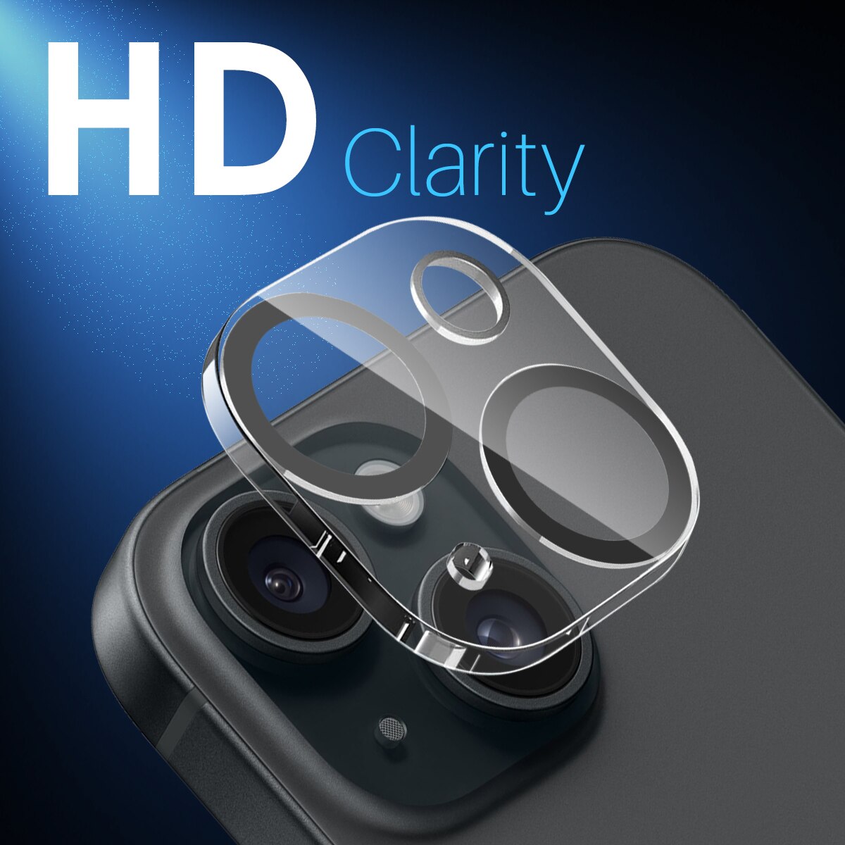 iPhone 15 Camera Protector Gehard Glas (2-pack)