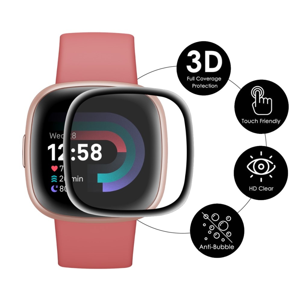 Fitbit Sense 2 Plexiglas Screenprotector