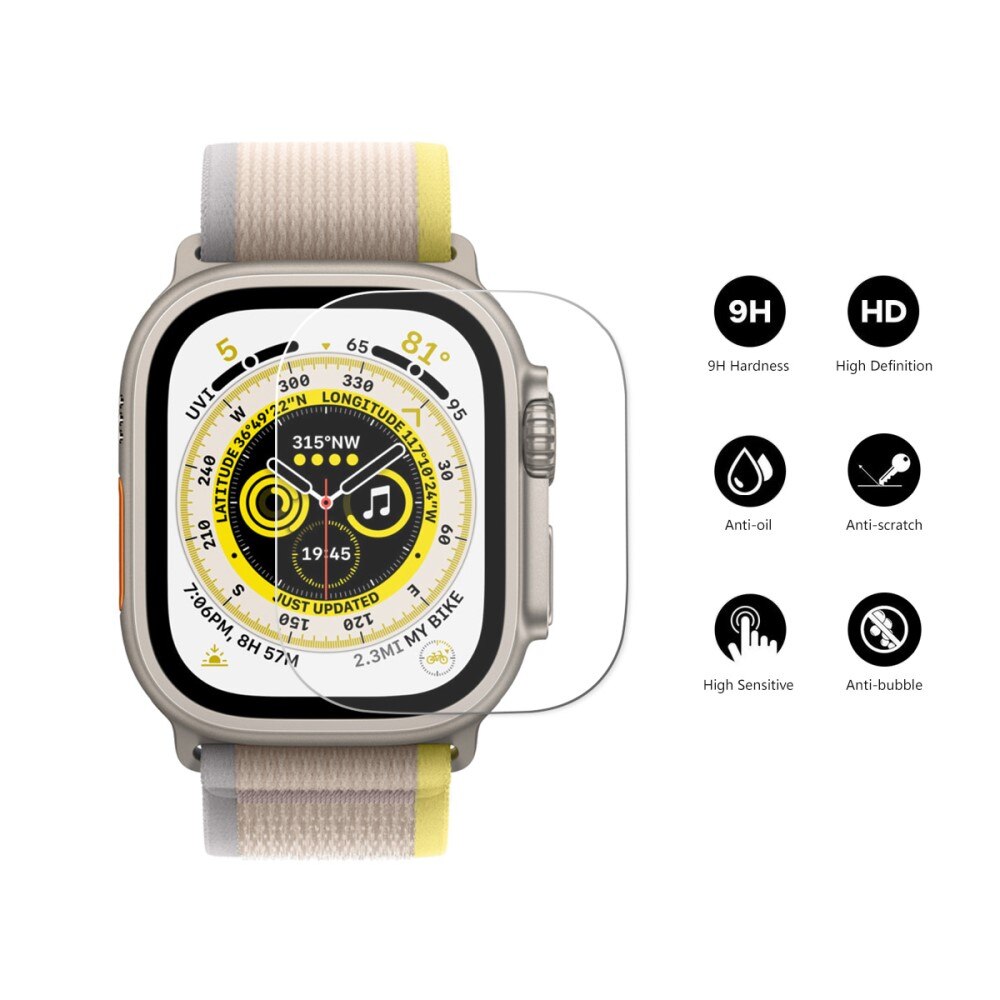 0.2mm Gehard Glas Apple Watch Ultra 49mm