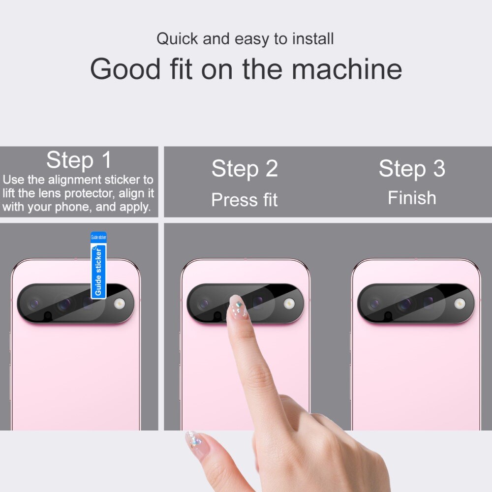 Gehard Glas 0.2mm Camera Protector Google Pixel 10 Zwart