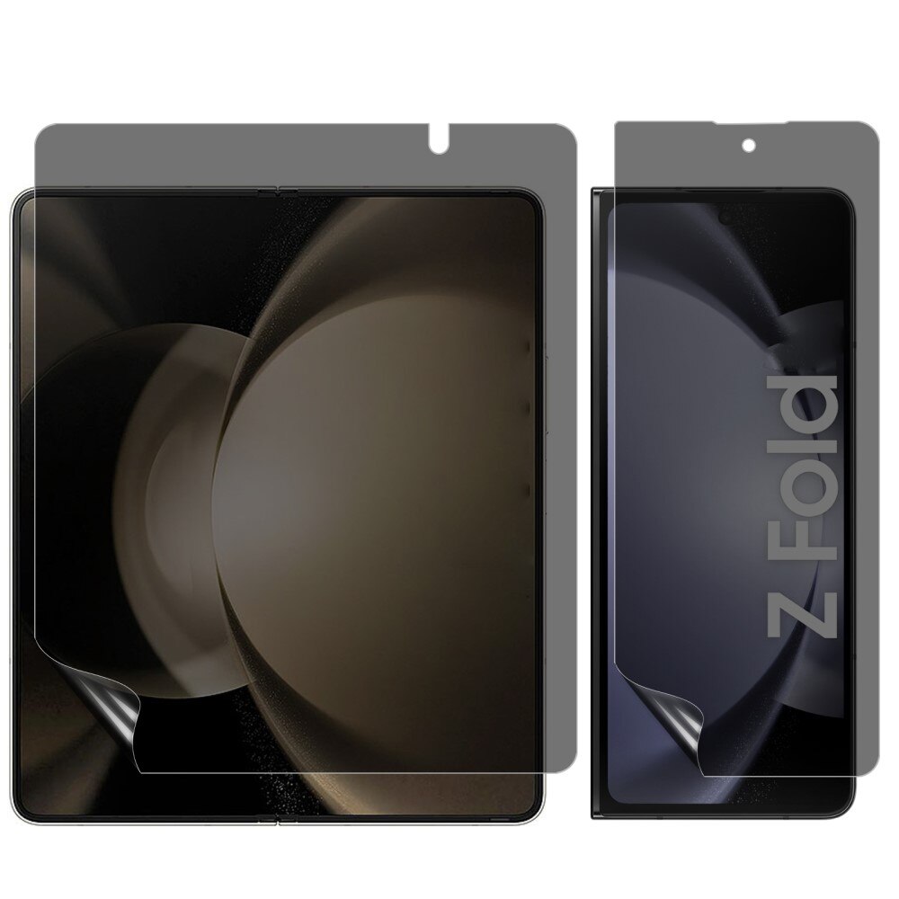 Samsung Galaxy Z Fold 7 Privacy Screenprotector voor binnen- en buitenbeeldscherm