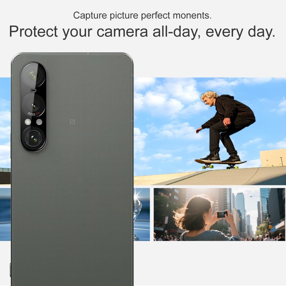 Gehard Glas 0.2mm Camera Protector Sony Xperia 1 VII Zwart