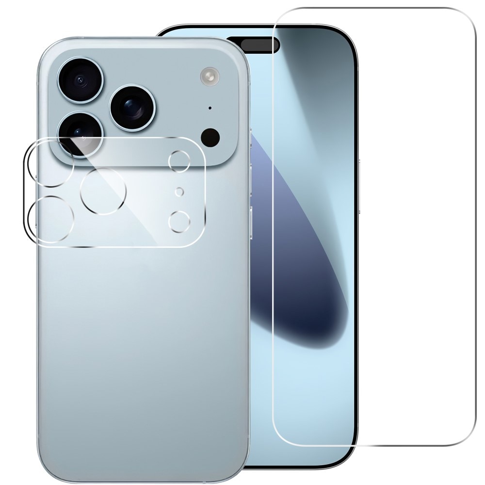 iPhone 17 Pro Max Gehard Glas Screenprotector & Camera Protector