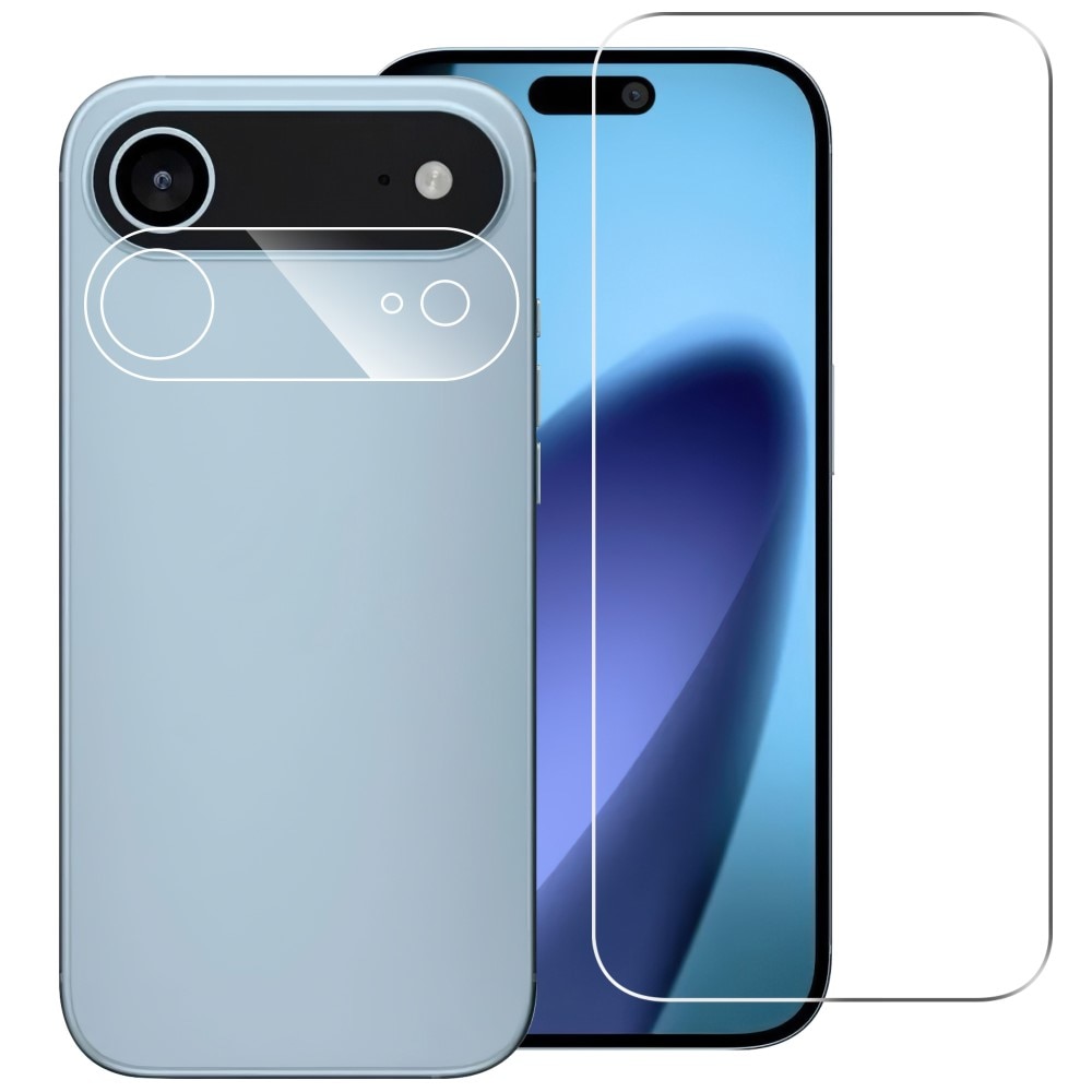 iPhone 17 Pro Gehard Glas Screenprotector & Camera Protector