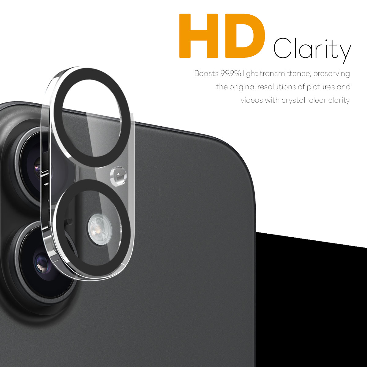 iPhone 17 Camera Protector Gehard Glas (2-pack)