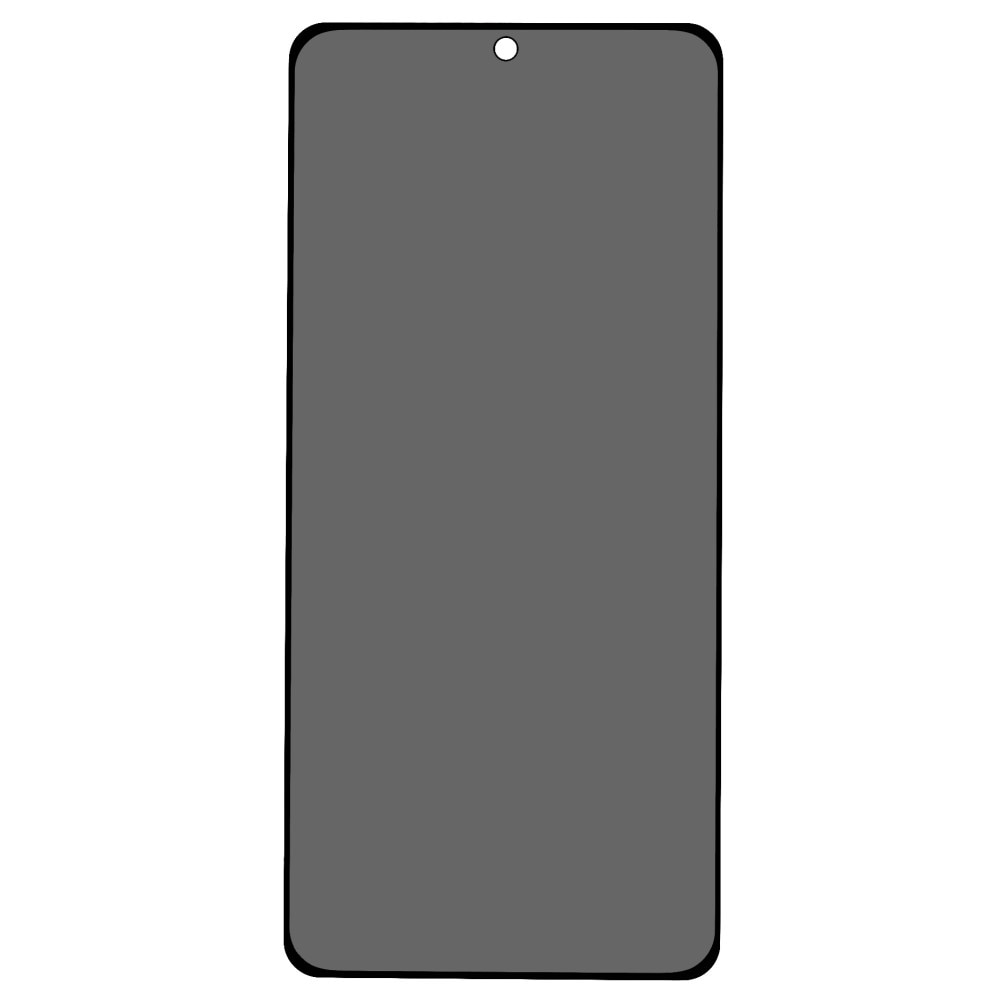 Xiaomi 12T/12T Pro Privacy Screenprotector Gehard Glas Zwart