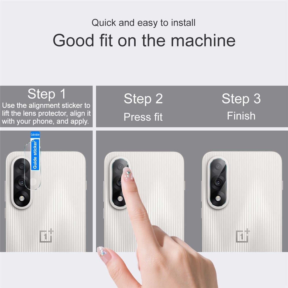 Gehard Glas 0.2mm Camera Protector  OnePlus Nord 5 Transparant