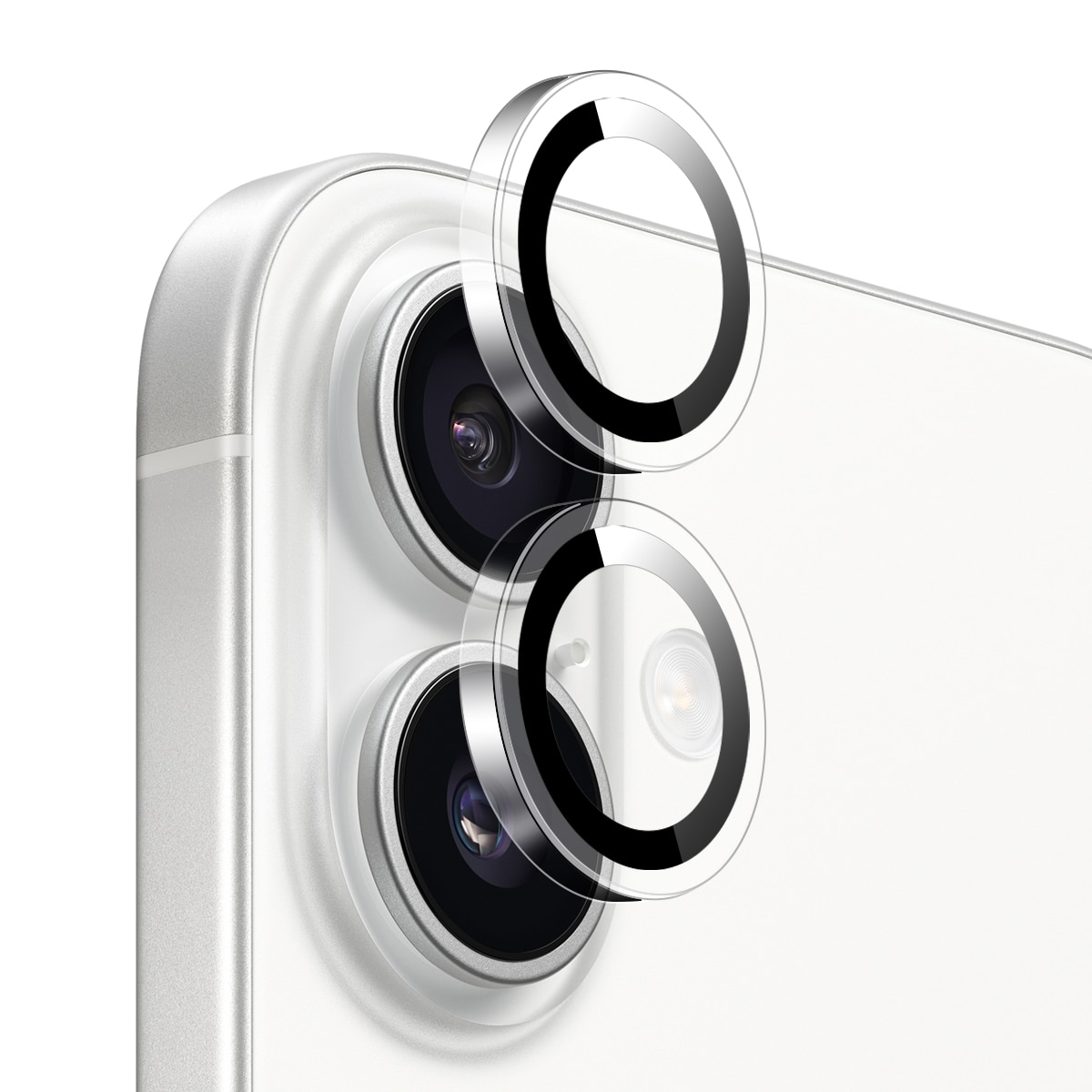 iPhone 17 Camera Protector Gehard Glas Zwart