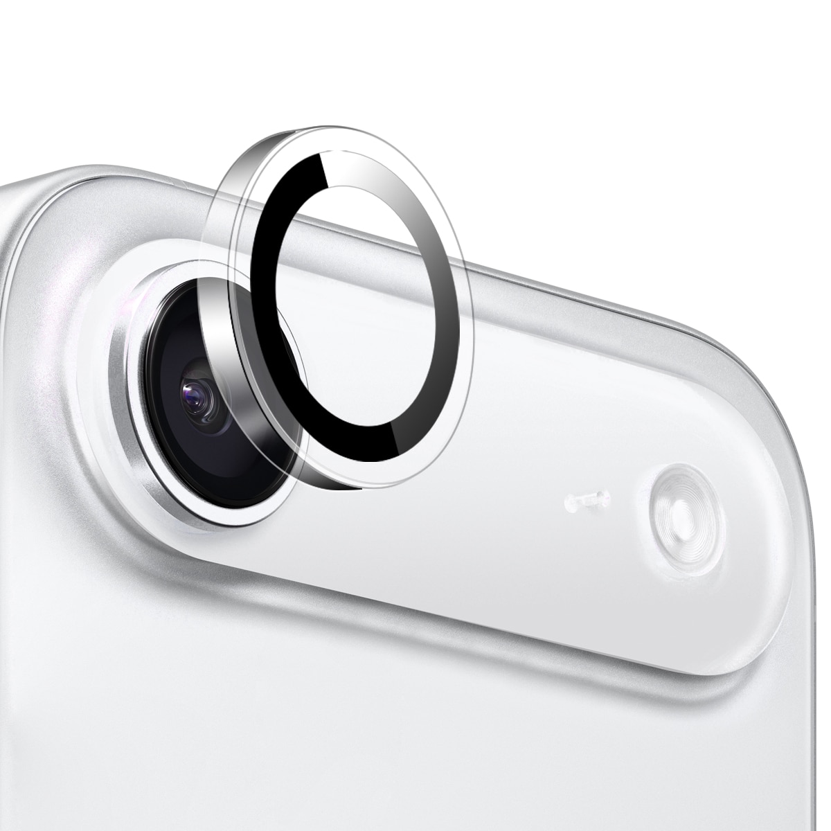 iPhone 17 Air Camera Protector Gehard Glas Zwart