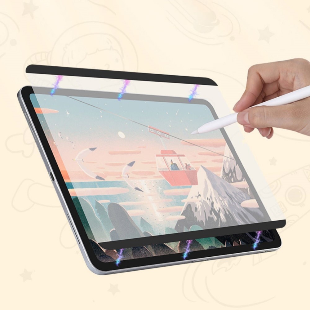 iPad Pro 12.9 5th Gen (2021) Magnetische Papierachtige Screenprotector