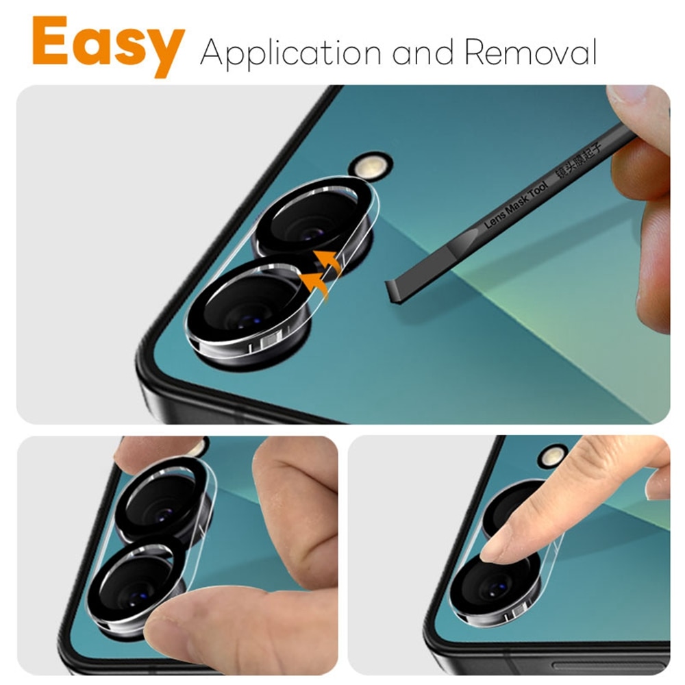 Samsung Galaxy Z Flip 7 Camera Protector Gehard Glas (2-pack)