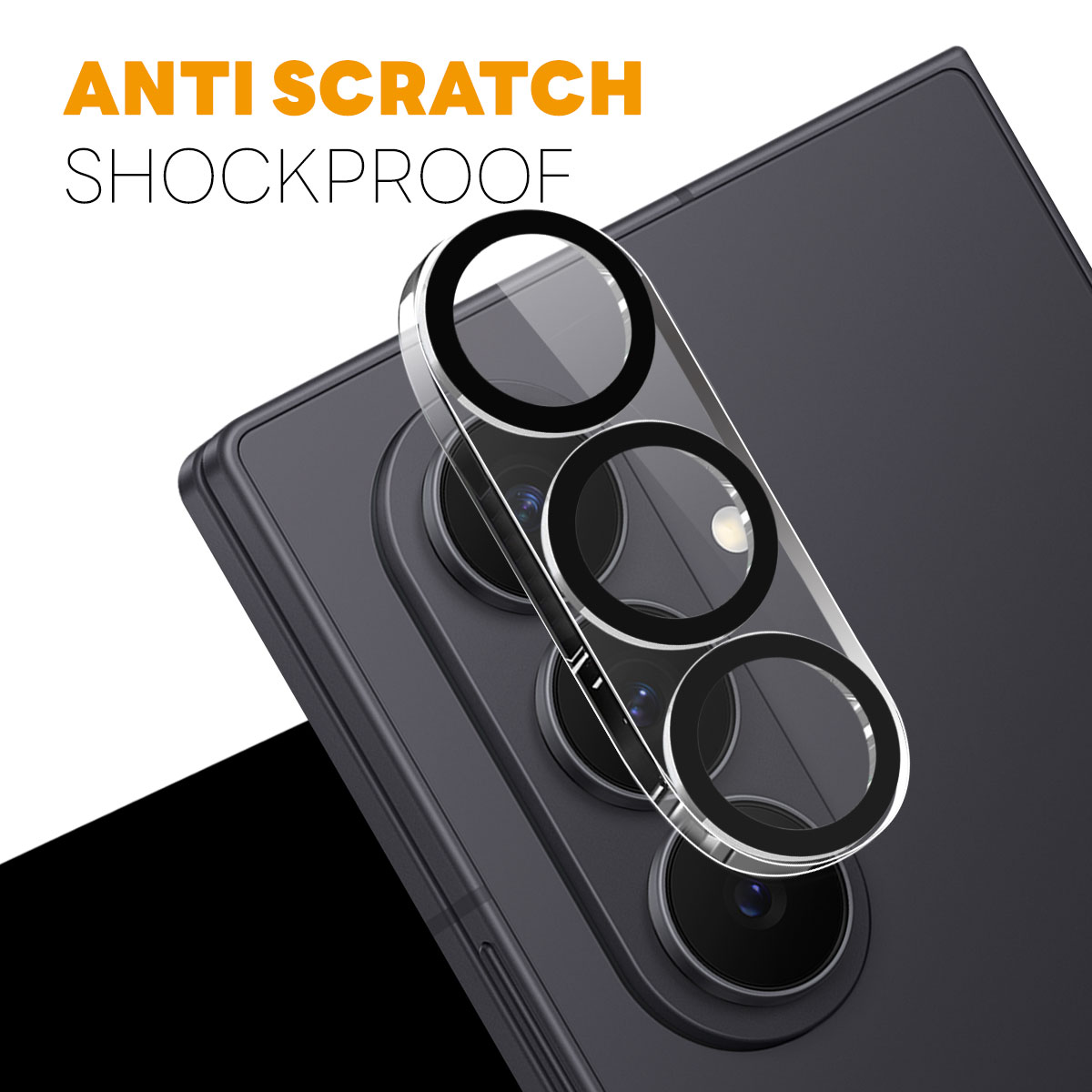 Samsung Galaxy Z Fold 7 Camera Protector Gehard Glas (2-pack)