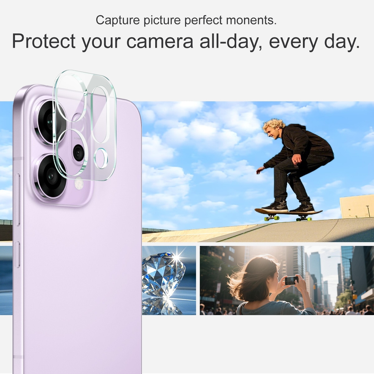 Gehard Glas 0.2mm Camera Protector Oppo Reno 14 Transparant