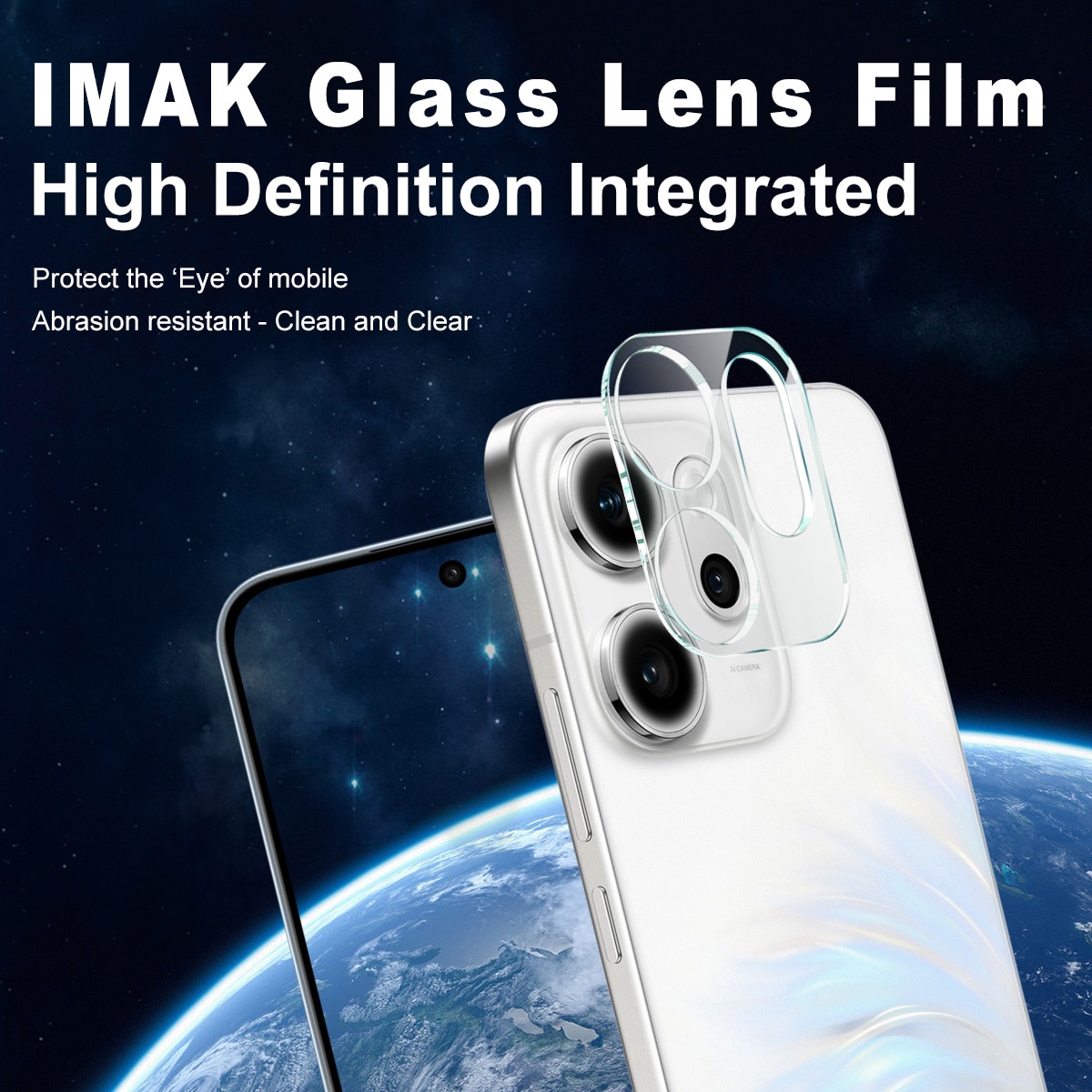 Gehard Glas 0.2mm Camera Protector Oppo Reno 14 F Transparant