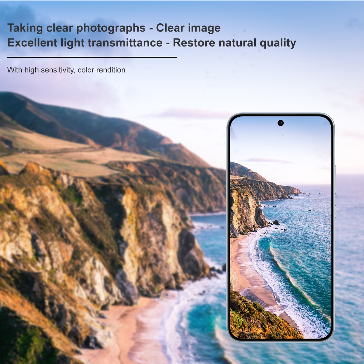Gehard Glas 0.2mm Camera Protector Oppo Reno 14 F Transparant