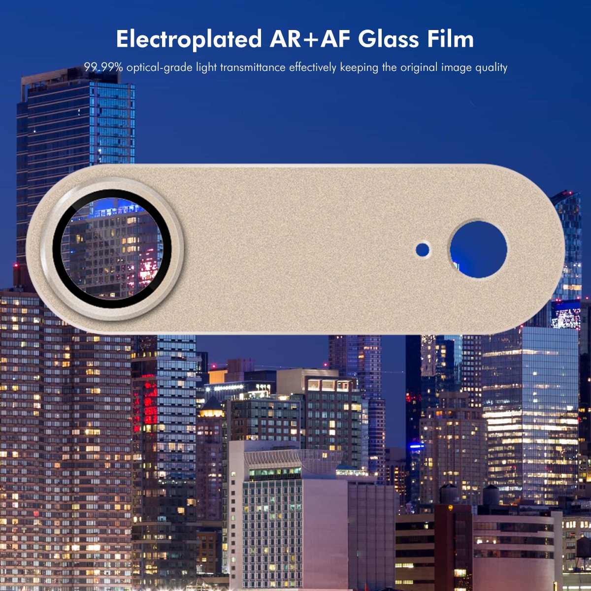 Gehard Glas Camera Protector Aluminium iPhone 17 Air Bruin