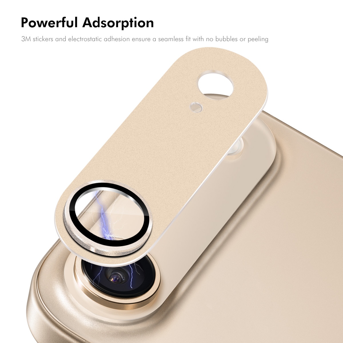 Gehard Glas Camera Protector Aluminium iPhone 17 Air Bruin
