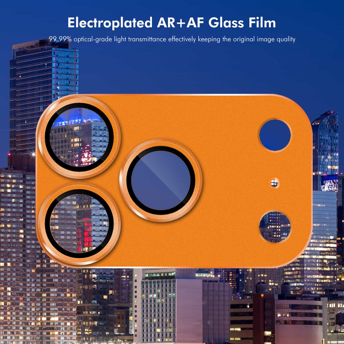 Gehard Glas Camera Protector Aluminium iPhone 17 Pro Bruin